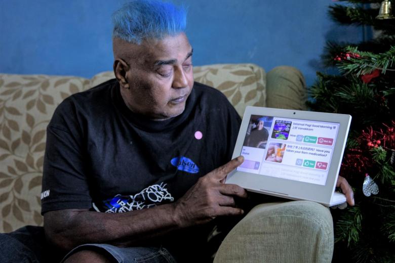 Lions Befrienders' customised tablet helps charity keep tabs on seniors remotely